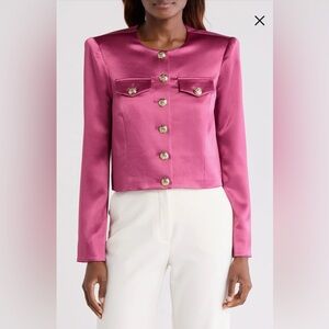 cinq a sept Rainer Jacket in Dark Ube